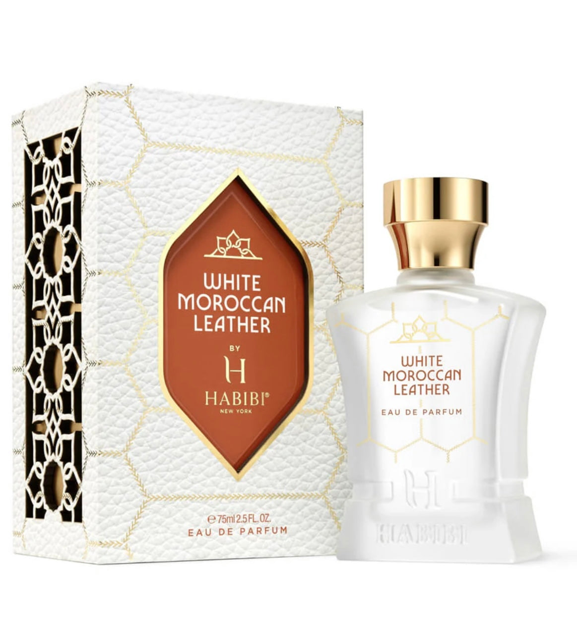 HABIBI WHITE MOROCCAN LEATHER